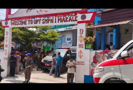 Siswa SMPN 1 Makale Tana Toraja Diduga Keracunan usai santap MBG Aparat Wajib Sidik SPPG